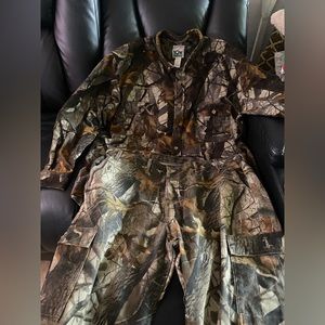 coat, cold weather: field camouflage pattern set